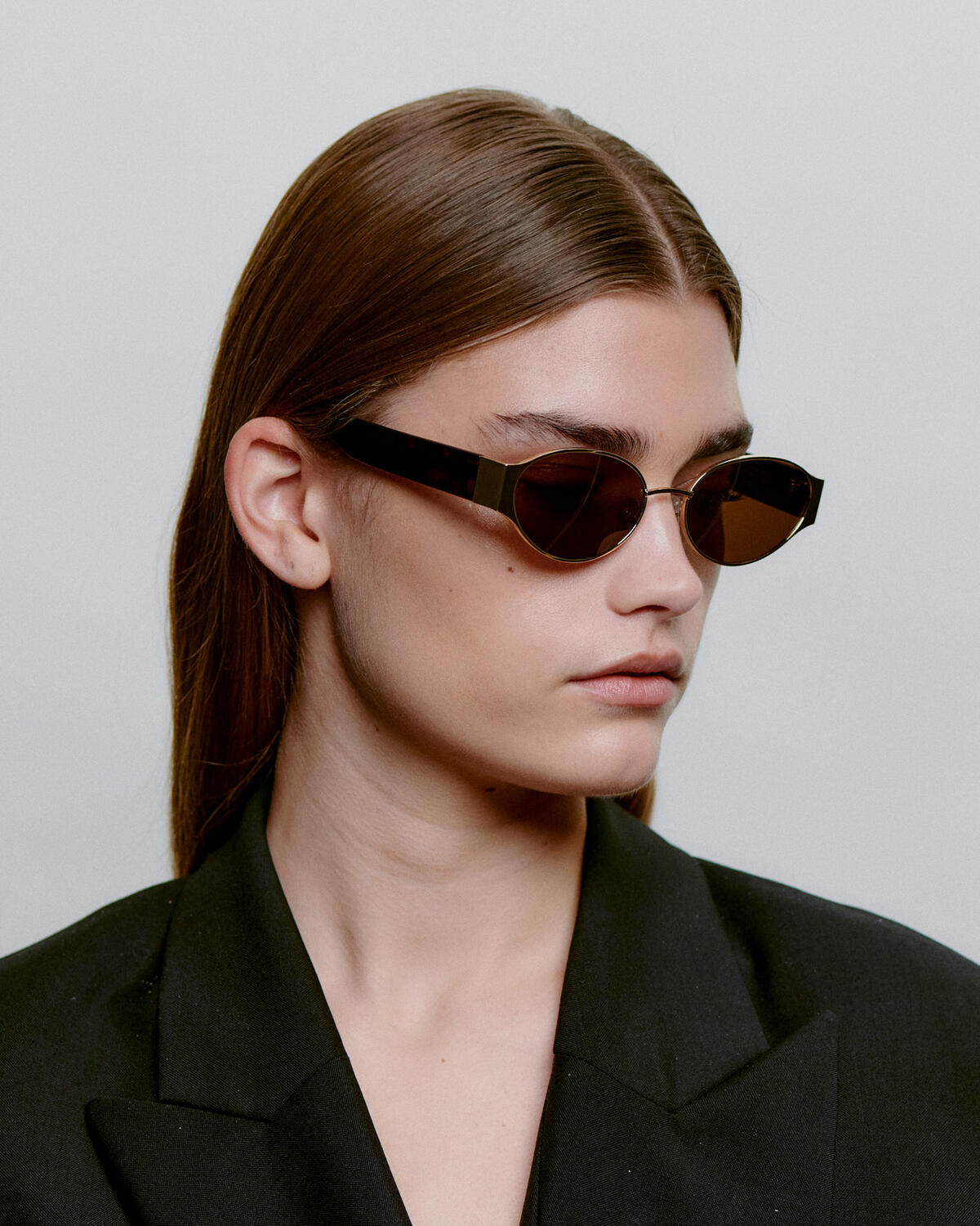 Bella solbrille - Gold Demi Tortoise